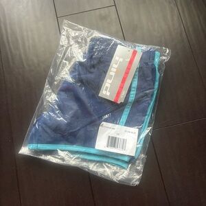 Hind Kids Bottoms Athletic Shorts 2 pack Blue & Aqua size 5/6